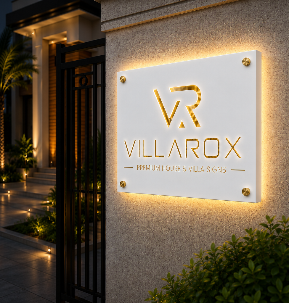 Landscape Metal Sign